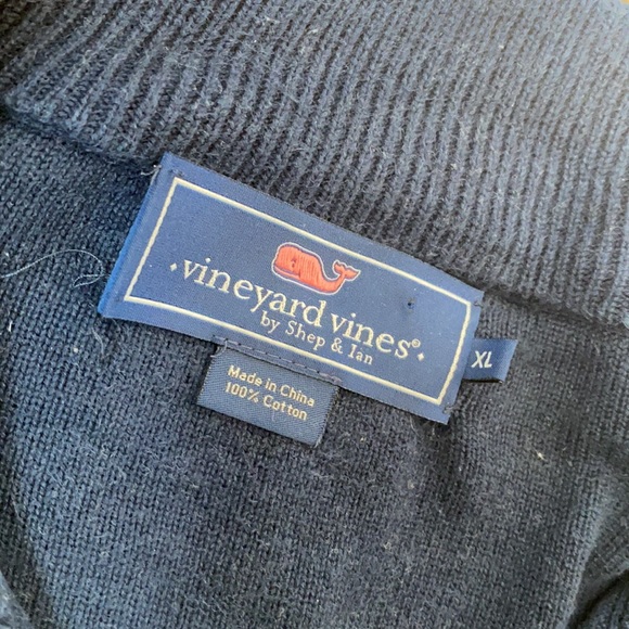 Vineyard Vines 1/3 Zip Pullover Sweater - Picture 2 of 3